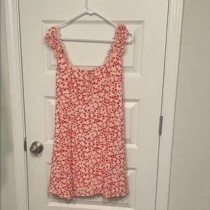 Wild Fable Red Heart Pattern Top